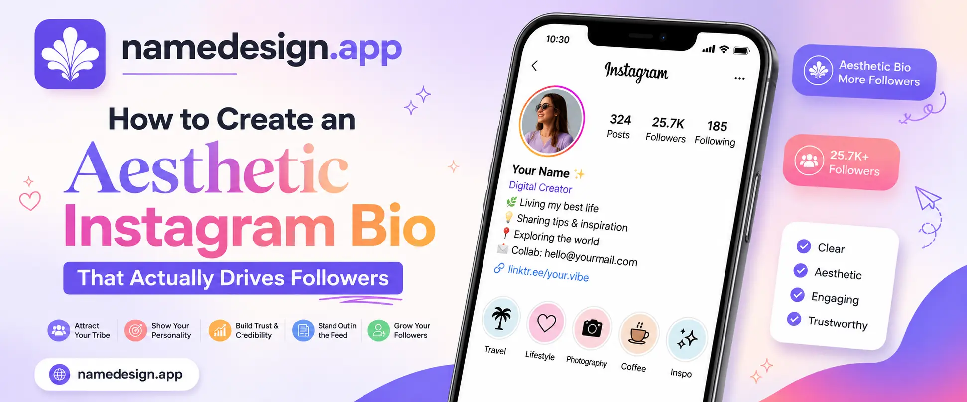 Aesthetic Instagram Bio Examples